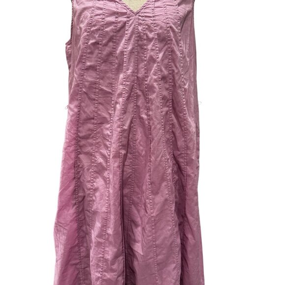 Gap Oversized Pink Maxi Dress – Size Medium – Casual Summer Boho - Picture 2 of 4